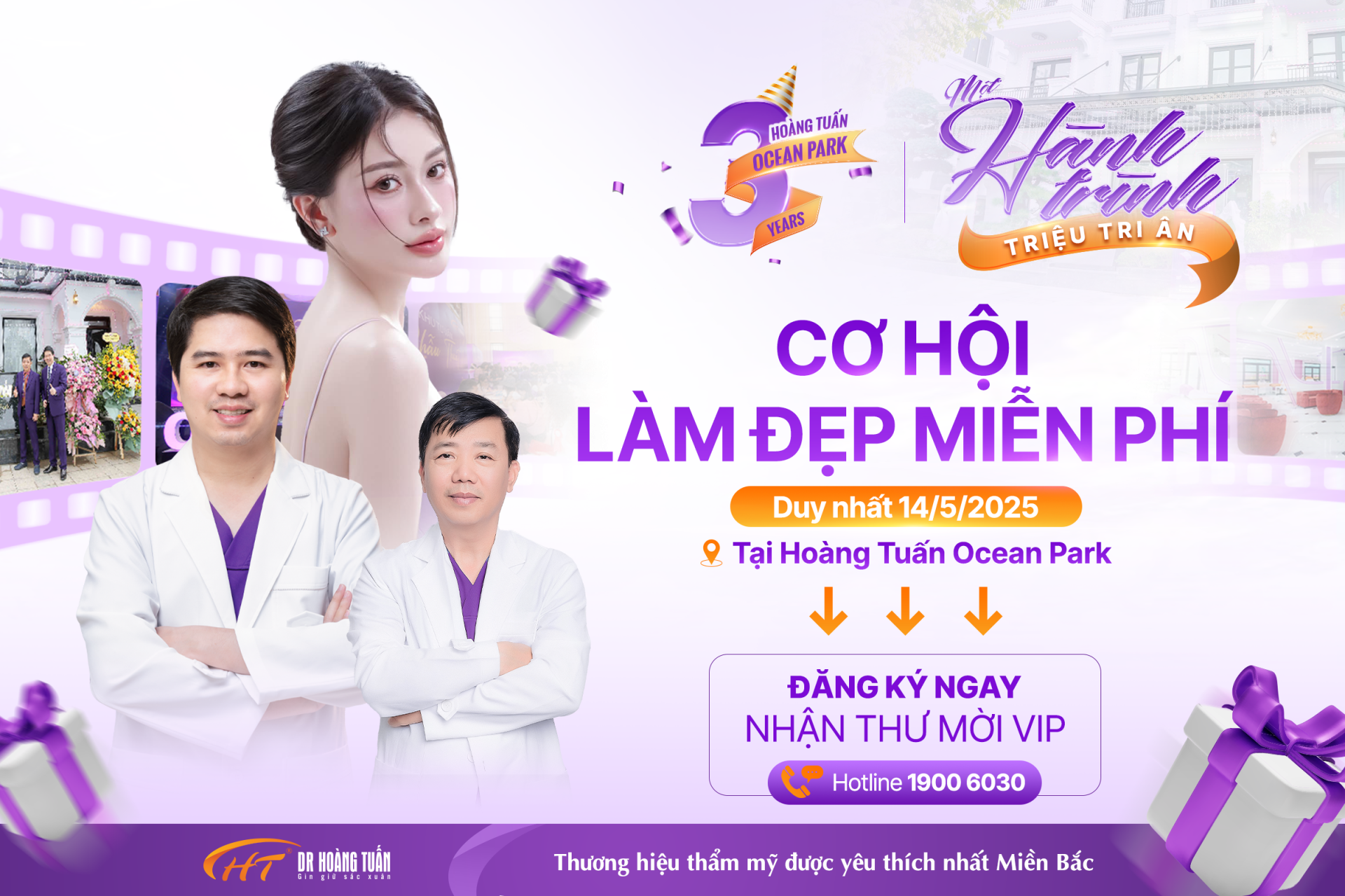 Sự kiện diễn ra duy nhất ngày 14/5/2025 tại Hoàng Tuấn Ocean Park