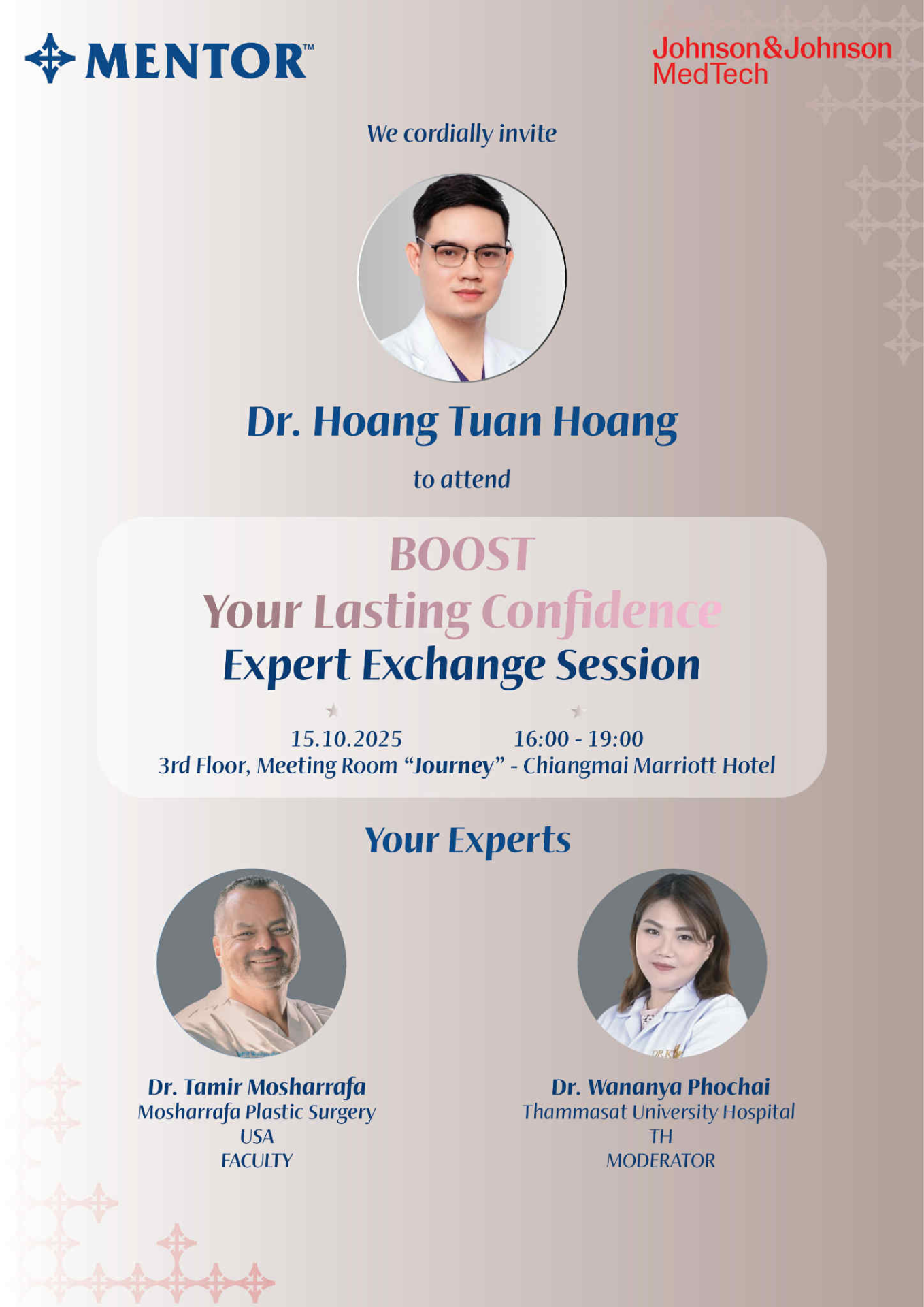 Bác sĩ Hoàng Tuấn Hoàng - Đại diện Dr Hoàng Tuấn tham dự Mentor Sea Roadshow 2025