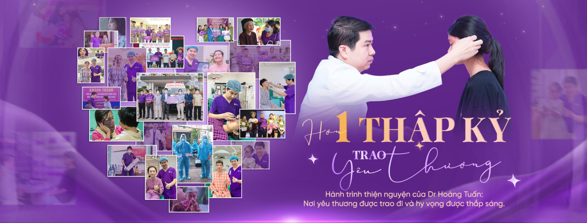 Khát vọng Lạc Hồng - Dr Hoàng Tuấn vì cộng đồng: Thắp sáng ước mơ, lan tỏa niềm tin - Hơn 1 thập kỷ trao yêu thương
