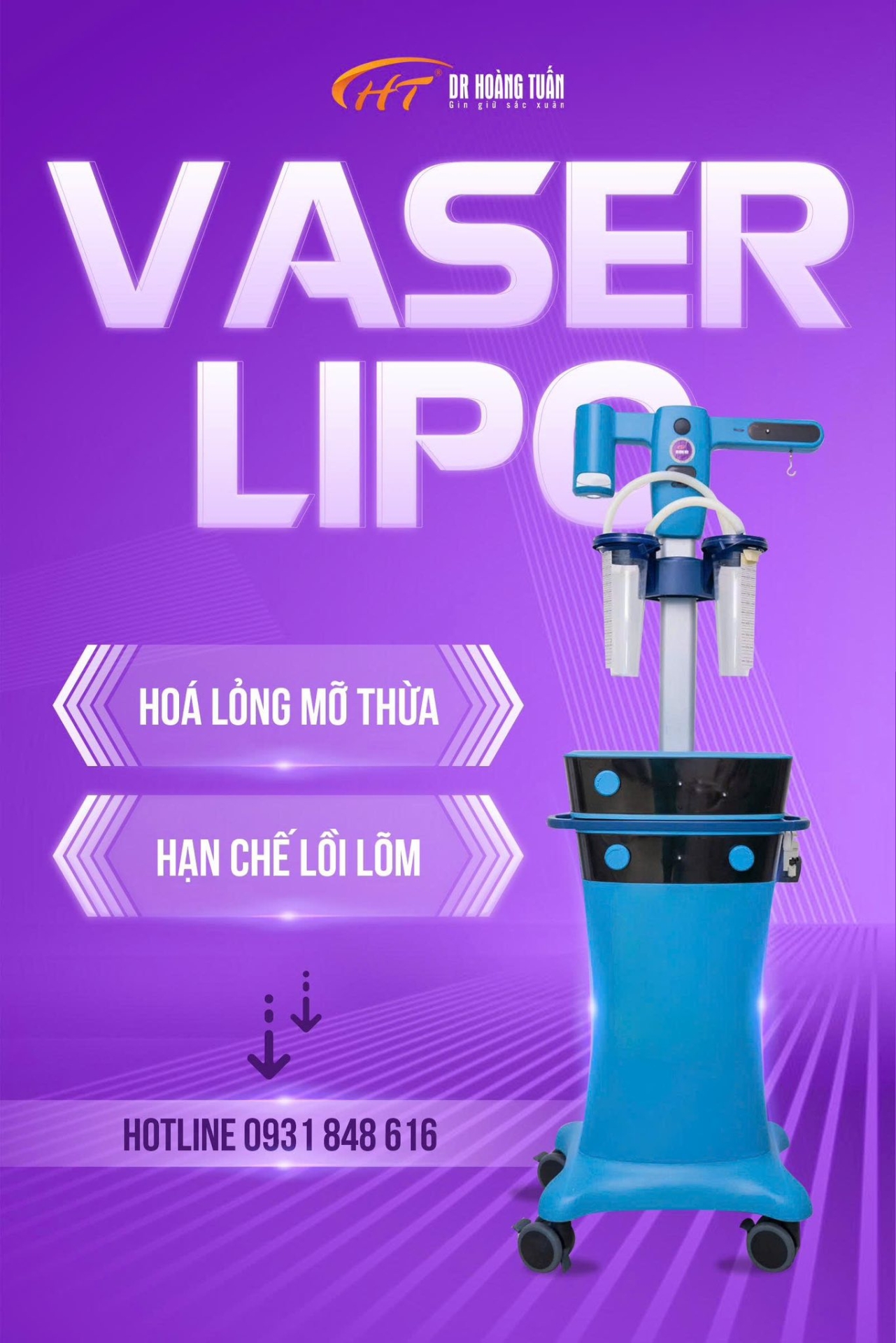 Hút mỡ Vaser Lipo