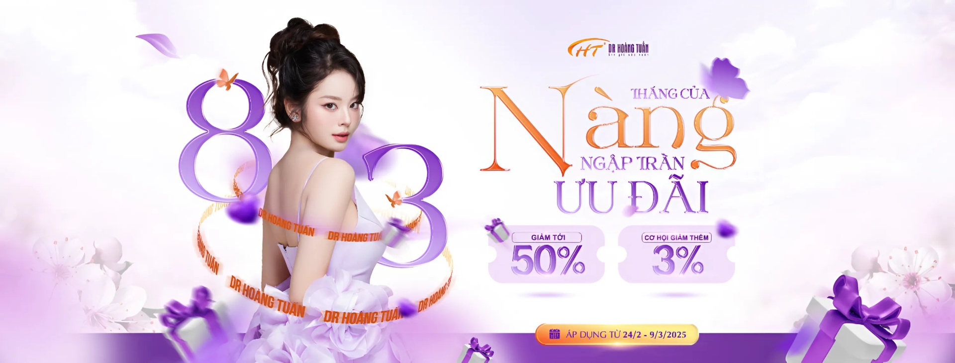 Quà tặng 8/3 ý nghĩa - Món quà thẩm mỹ làm đẹp dành cho nàng