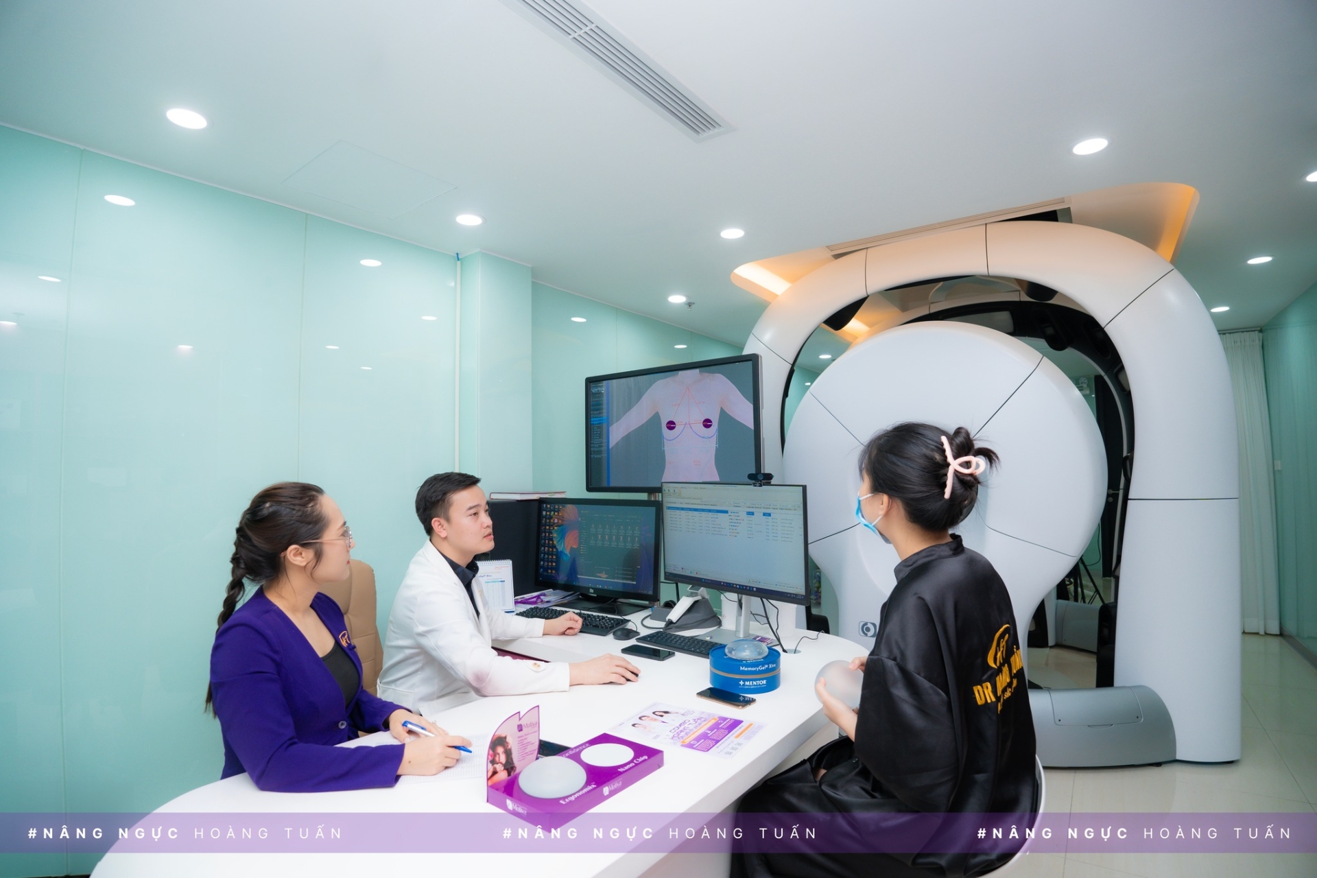 Nâng ngực sa trễ không đặt túi