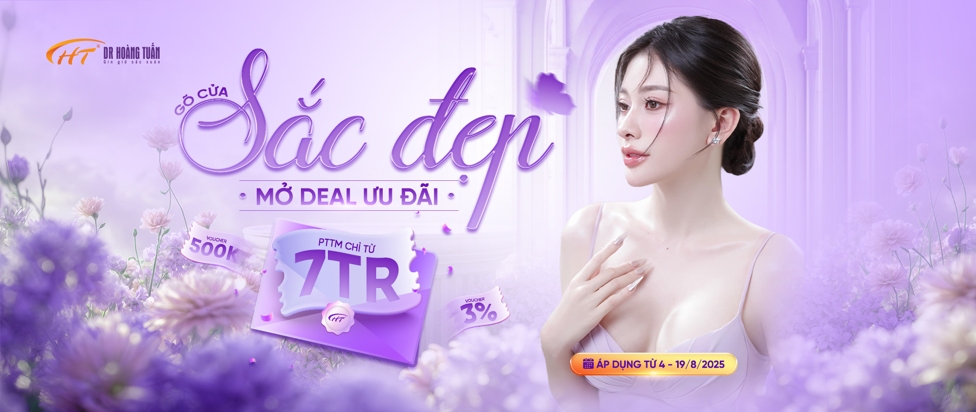 Khuyến mại tháng 8 từ 4/8 - 19/8/2025