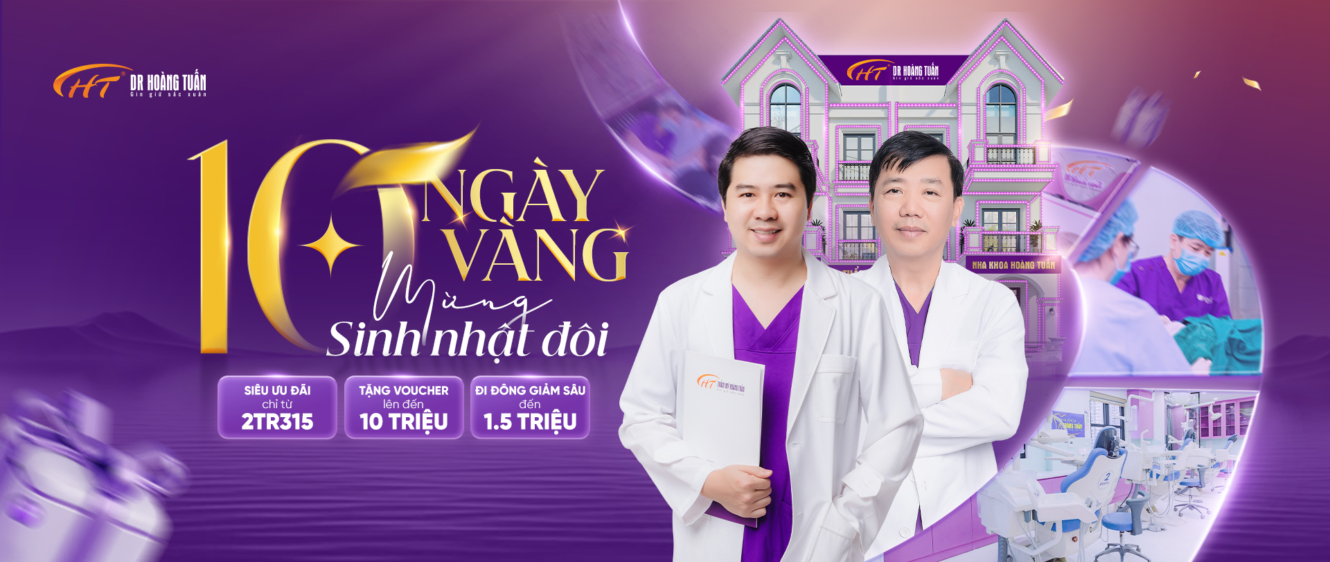 10 NGÀY VÀNG - Mừng sinh nhật đôi