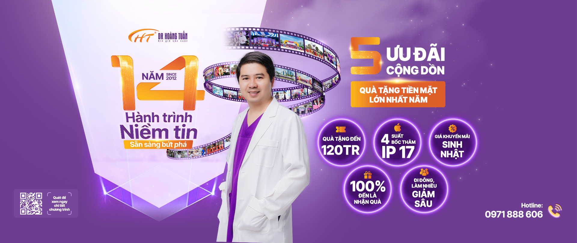 Chương trình khuyến mại 14 năm