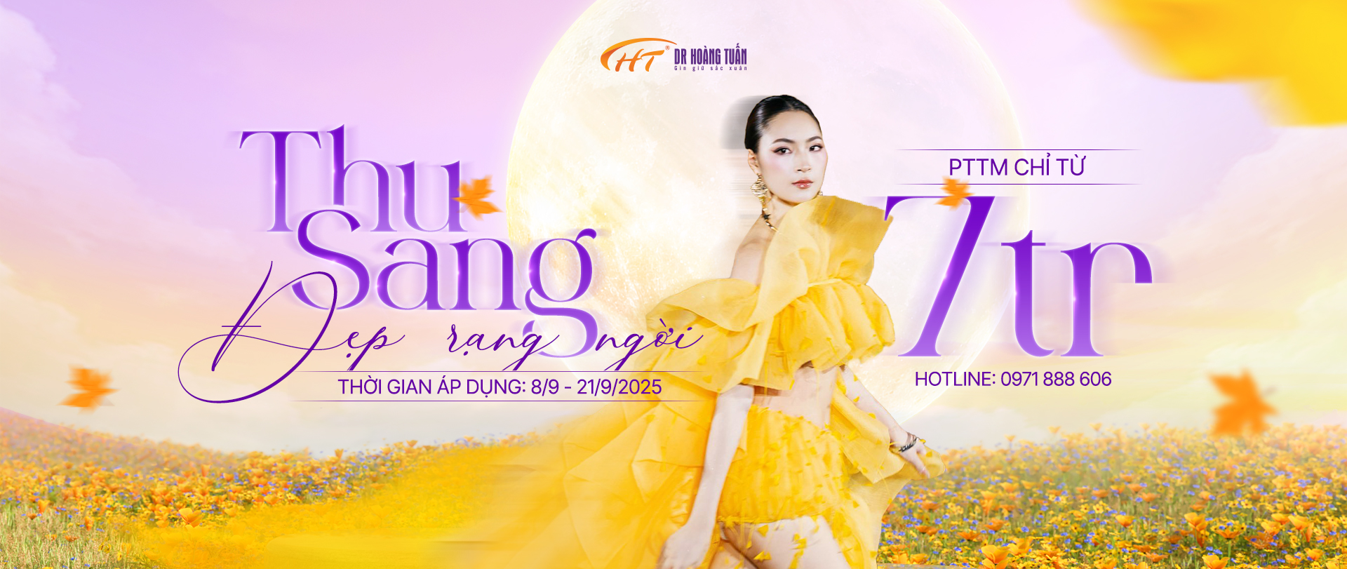 Khuyến mại tháng 9 từ 8/9 - 21/9/2025