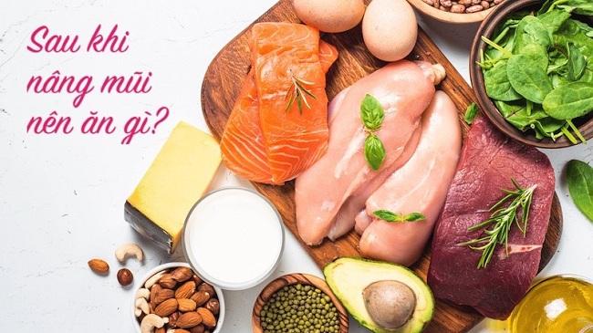 Ăn gì trước khi nâng mũi?