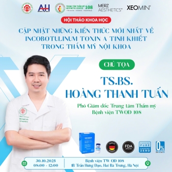 Từ hội thảo Botulinum Toxin A: Dr Hoàng Tuấn chia sẻ bước tiến mới trong điều trị chứng tăng tiết mồ hôi nách an toàn - hiệu quả