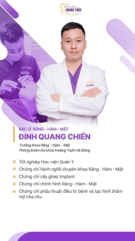 BÁC SĨ ĐINH QUANG CHIẾN