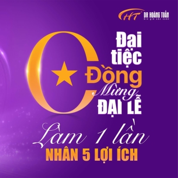 ĐẠI TIỆC NHAN SẮC 0Đ: MỪNG ĐẠI LỄ - NÂNG TẦM DIỆN MẠO CÙNG DR HOÀNG TUẤN