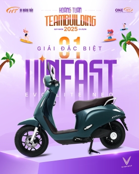 XE MÁY ĐIỆN VINFAST - QUÀ TẶNG ĐẶC BIỆT ĐÊM GALA DINNER TEAM BUILDING 2025 DR HOÀNG TUẤN!