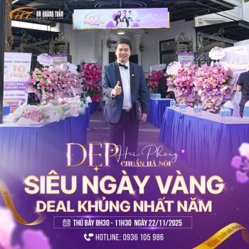 Mừng sinh nhật 5 năm Hoàng Tuấn Hải Phòng - Bùng nổ sự kiện 22/11 với ưu đãi lớn nhất năm 2025